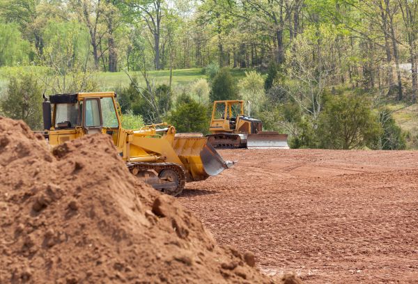 Bulldozer Land Clearing in Murphy