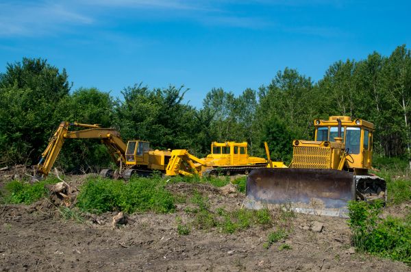 Bulldozer Clearing in Murphy